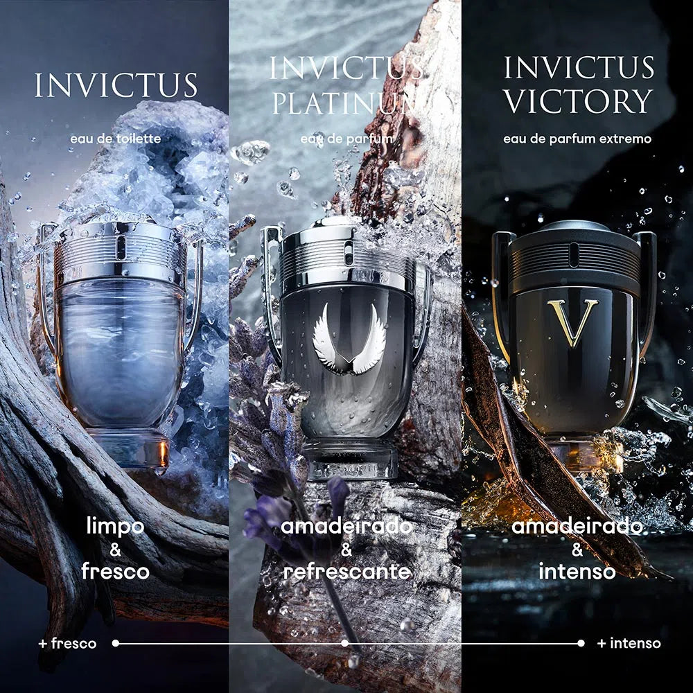 Invictus Platinum Paco Rabanne - Profumi Uomo - Eau de Parfum - 100ml