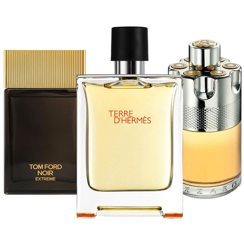 3 Parfums Terre d'Hermès, Azzaro Wanted, Tom Ford Noir Extreme (Eau de Parfum)