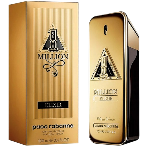 Paco Rabanne 1 million d'élixir Eau de Parfum par uomo 100 ml Scatolato