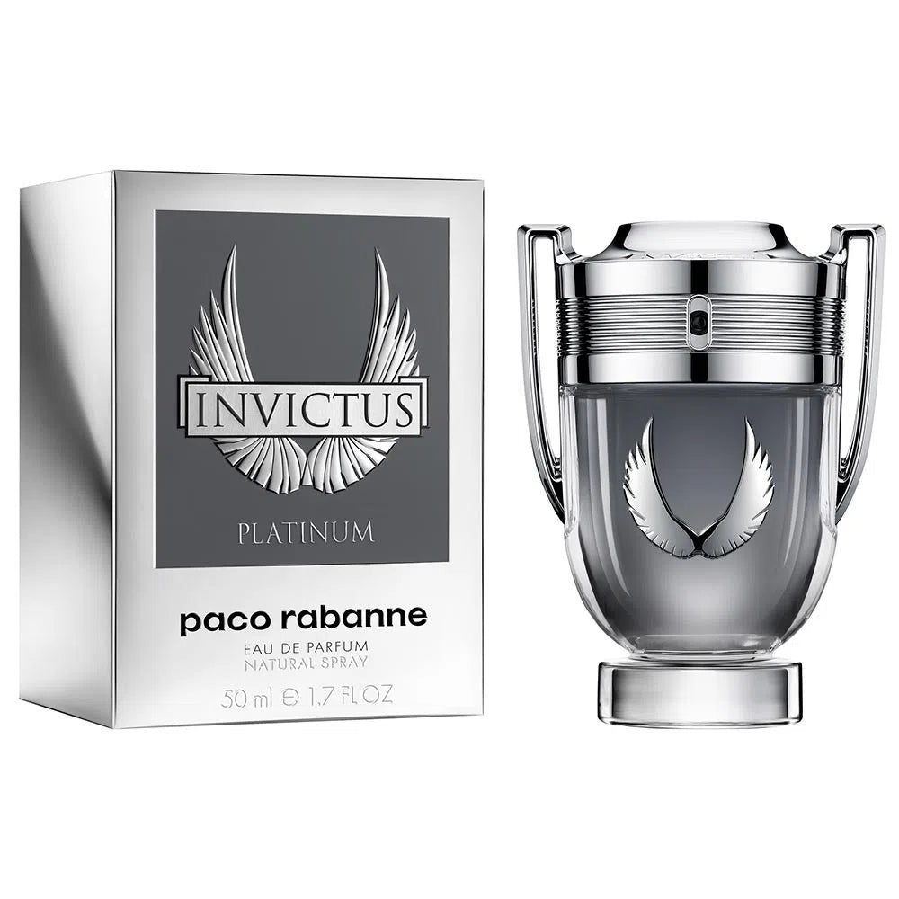 Invictus Platinum Paco Rabanne - Profumi Uomo - Eau de Parfum - 100ml