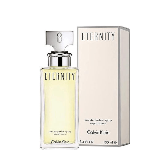 Calvin Klein Eternity Eau de Parfum Spray de parfum pour femmes (30 ml, 50 ml, 100 ml)