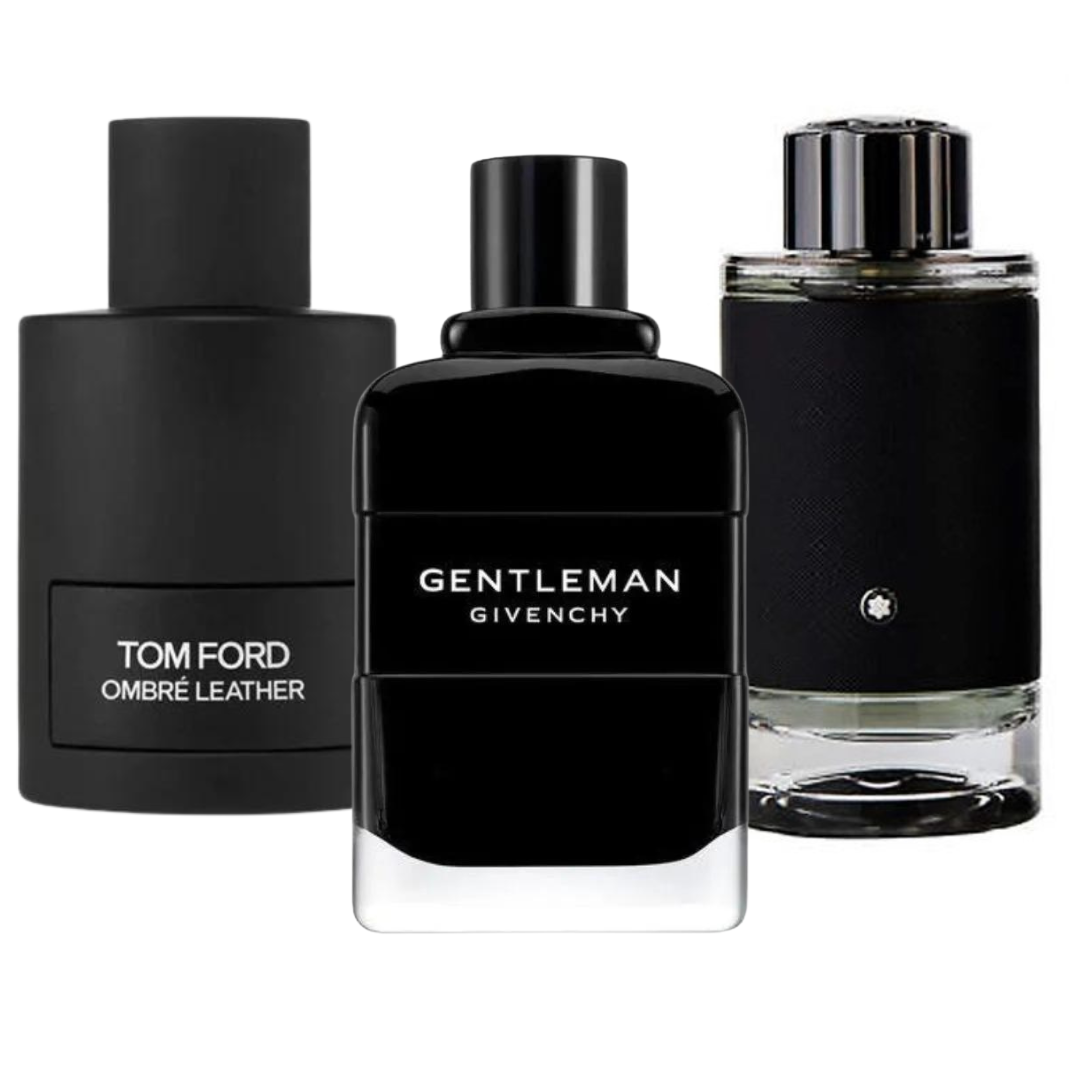 3 Parfums Tom Ford Ombre Leather, Givenchy Gentleman, Montblanc Explorer (Eau de Parfum)