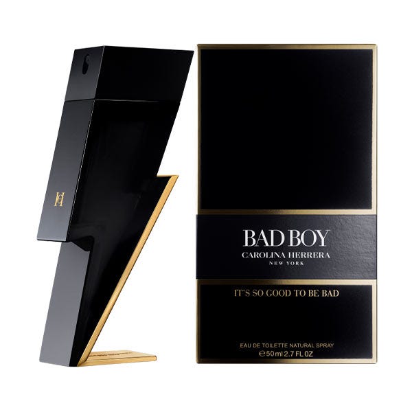 3 Parfums Carolina Herrera Bad Boy, Carolina Herrera 212 VIP Black E Paco Rabanne Invictus 100ml (Eau de Parfum)