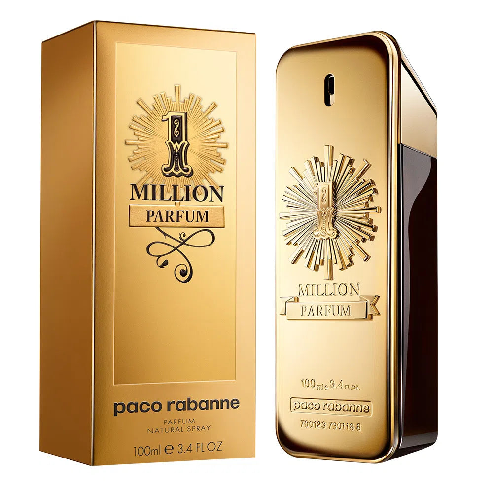 3 Parfums Paco Rabanne un million, Dior Sauvage et Bleu de Chanel