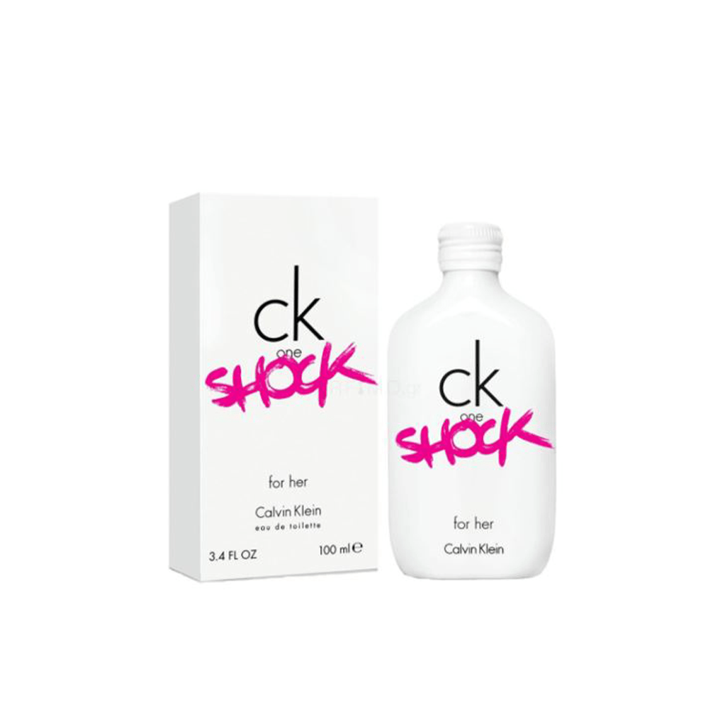 Calvin Klein CK Eén schok voor haar Eau de Toilette Dames Parfum Spray (100 ml, 200 ml)